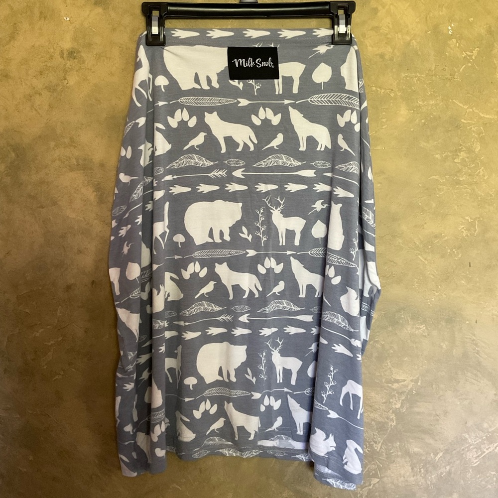 Milk Snob Woodland Animals Print 5-in-1 Car Seat and Nursing Cover